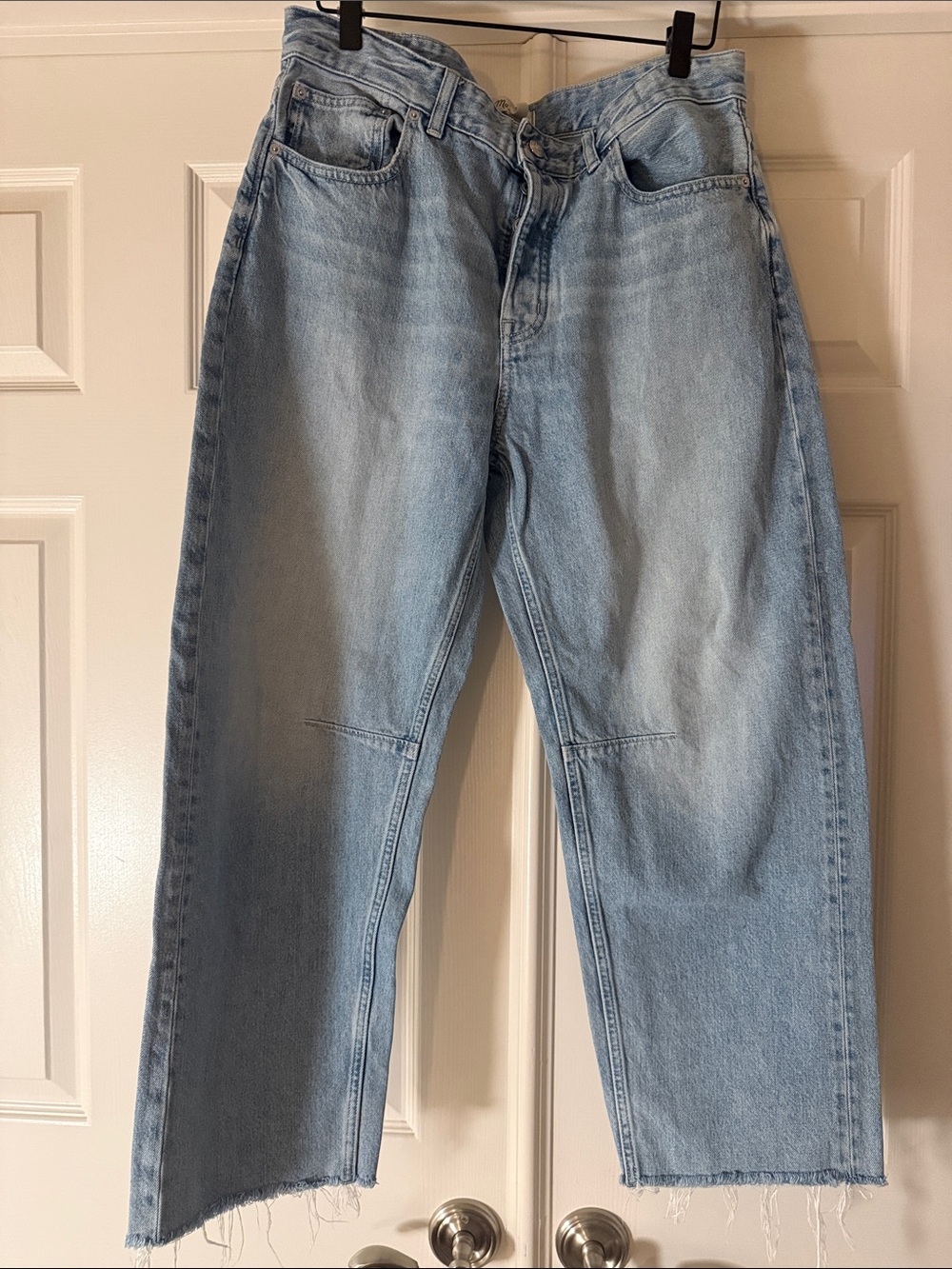 Madewell Darted Barrel Jeans